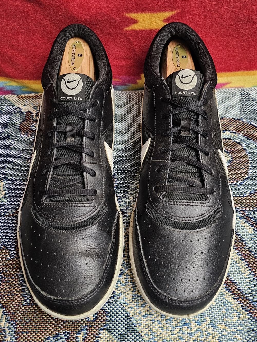 Nike Court Lite 3 Men's Size 12.5 Sneakers DH0626-010 White/Black Shoes